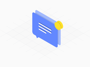 Chat Isometric Icon