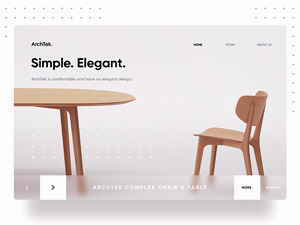 Furniture Landing Page Template