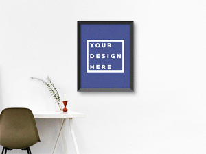 Poster Mockup With Noise Effect