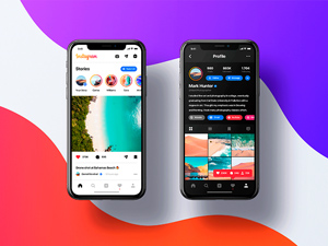 Instagram Redesign Light & Dark