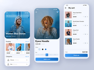 Online Shopping Mobile App Design