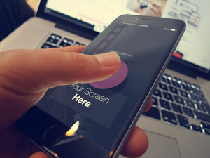 Realistic iPhone 6 Mockup