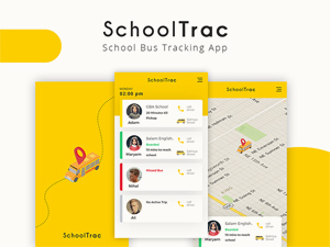 SchoolTrac – School Bus Tracking App