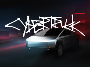 Tesla Cybertruck Mockups