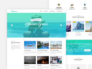 Travel Website Template