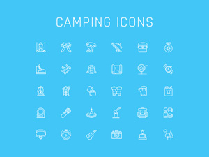 Camping Icons