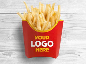 French Fries Mockup