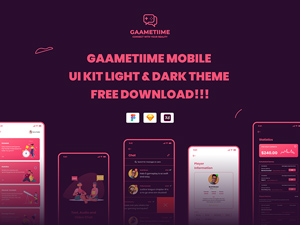Gaametiime Xd UI Kit