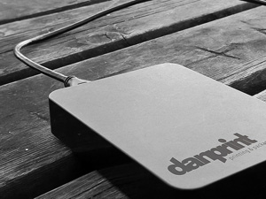 Hard Disk Logo Mockup