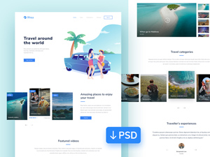 Travel Website Template