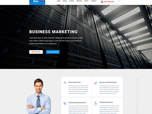 Hosting Company Website Template