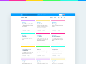 Explore Ideas Website Template