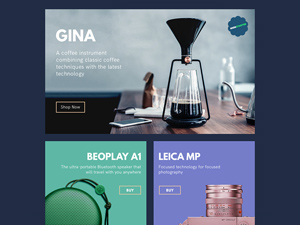 Industrial Design Magazine For Adobe XD