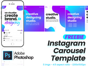 Instagram Carousel Template
