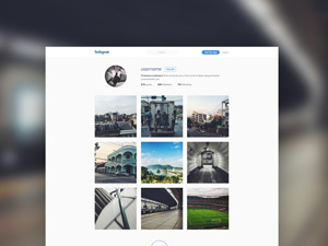 Instagram Template Mockup