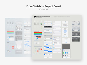 iOS UI Kit For Adobe XD