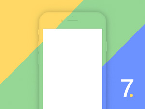 iPhone 7 Color Mockup