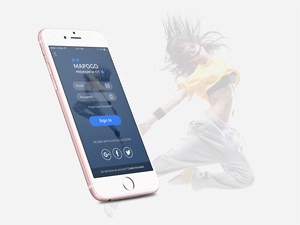 7 Isometric iPhone Mockups