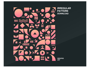 Irregular Shapes Pattern