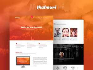 Jhalmuri Portfolio Template