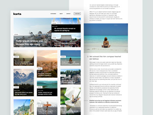 Karta Blog Ttemplate