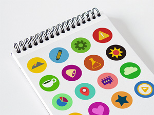 Krispicons Flat Modern Icons