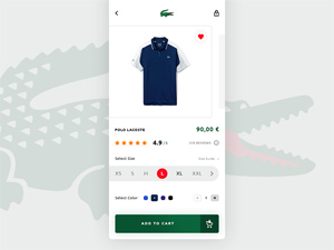 Lacoste Store iOS App