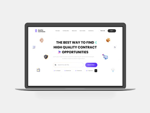 Contracting Company Landing Page Template