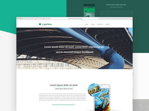 Product Landing Page Template