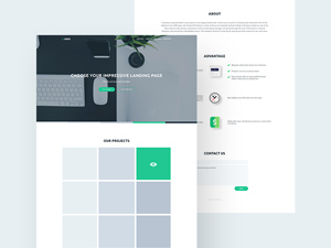 Landing Page Mockup