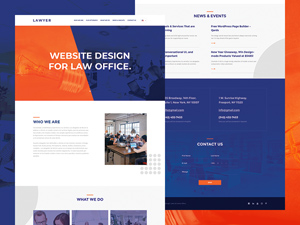Lawyer Website Template