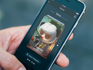League Of Legends App Concept