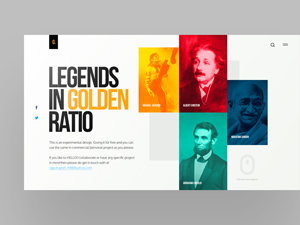 Legends In Golden Ratio
