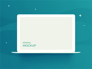Minimal MacBook Mockup
