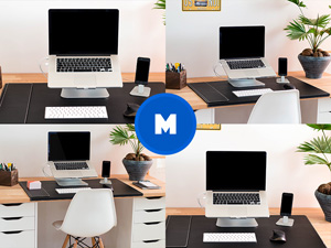 MacBook Pro & iPhone 4 Pack Mockups