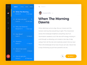 Mail App UI