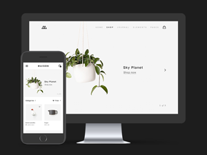 MAISON Minimalist Ecommerce Template