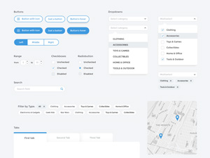 Light Material UI Kit