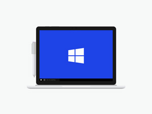 Microsoft Surface Book Mockup