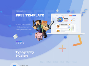 MineCraft Website Template Project