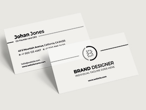 Minimal Business Card Template