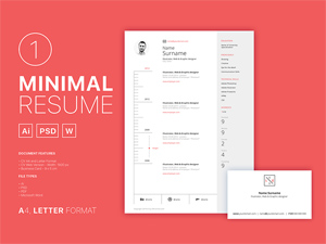Minimal Resume Template