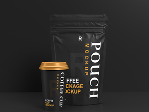 Coffee Packaging Mockup
