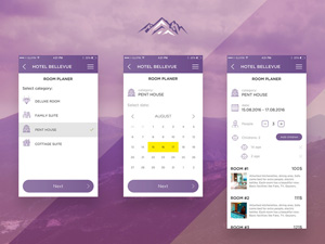 Mountain App UI