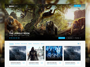 MovieRise IMDB & Netflix Inspired Template