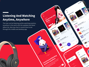 Music Player Box For Adobe Xd