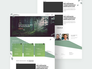 National Park Website Design Template