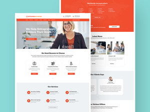 Corporate Website Design Template