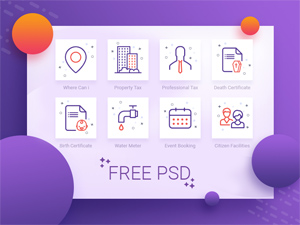Onboarding Illustrations Icons