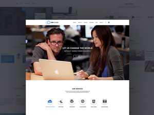 OneCloud Website Template
